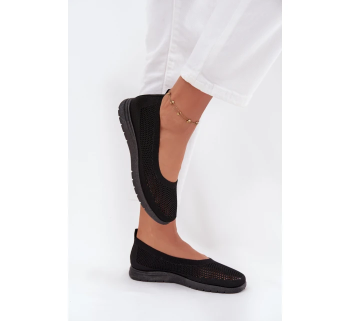 Dámské Síťované Baletky  Černé model 21707170 - Boto