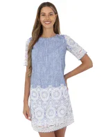 Šaty LK SK 506836 1.74P modrá