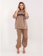 Bluza RV BL model 22020706 ciemny bezowy - FPrice