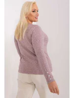 Svetr plus size model 190083 Factory Price