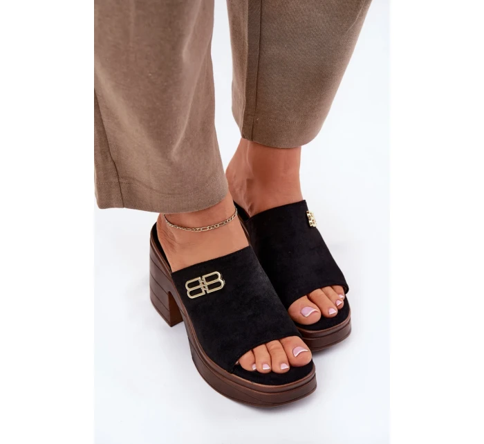 Pantofle model 213037 Step in style Pantofle model 213037 Step in style