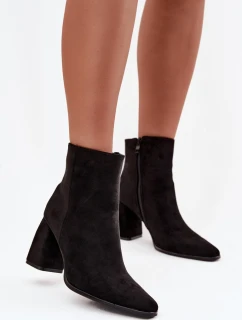 Boty na podpatku  model 219842 Step in style