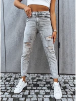 Dámské džíny boyfriend LORENT light grey FashionStreet UY1375