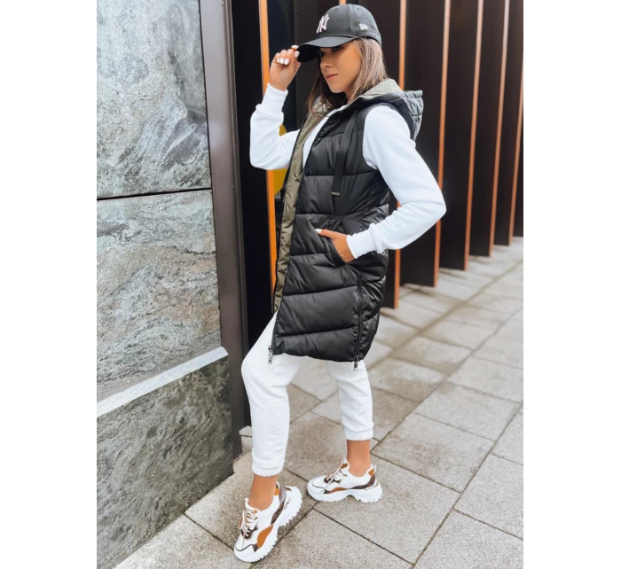 Dámská černá oboustranná vesta ONADE FashionStreet TY3727