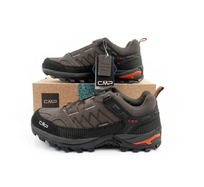 Rigel pánské nepromokavé trekové boty model 21405985 kůže - CMP