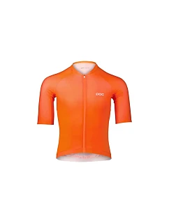 Cyklistické tričko POC M's Pristine Jersey orange – pánské