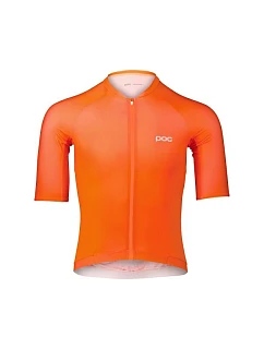 Cyklistické tričko POC M's Pristine Jersey orange – pánské