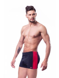 Pánské plavky Shepa 015 black B1D4