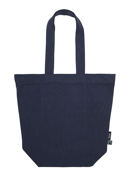 Neutral O 90053 Taška z bio fairtrade bavlny se zipem 77.0053 navy Neutral O 90053 Taška z bio fairtrade bavlny se zipem 77.0053 navy