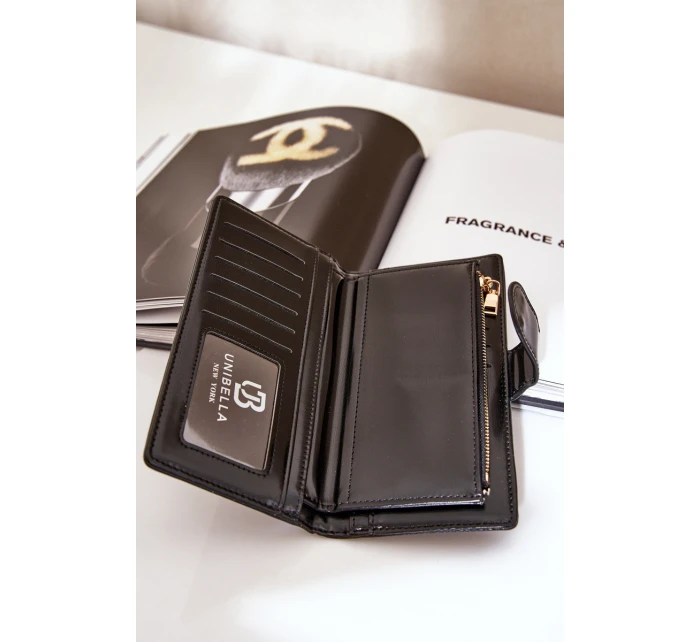 Dámská Peněženka Z Eko Kůže Černá Kalinessa