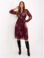 Sukienka IT SK  bordowy model 21488908 - FPrice