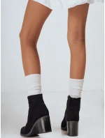 Dámské semišové kozačky černé model 21993968 - Dstreet Dámské semišové kozačky černé model 21993968 - Dstreet