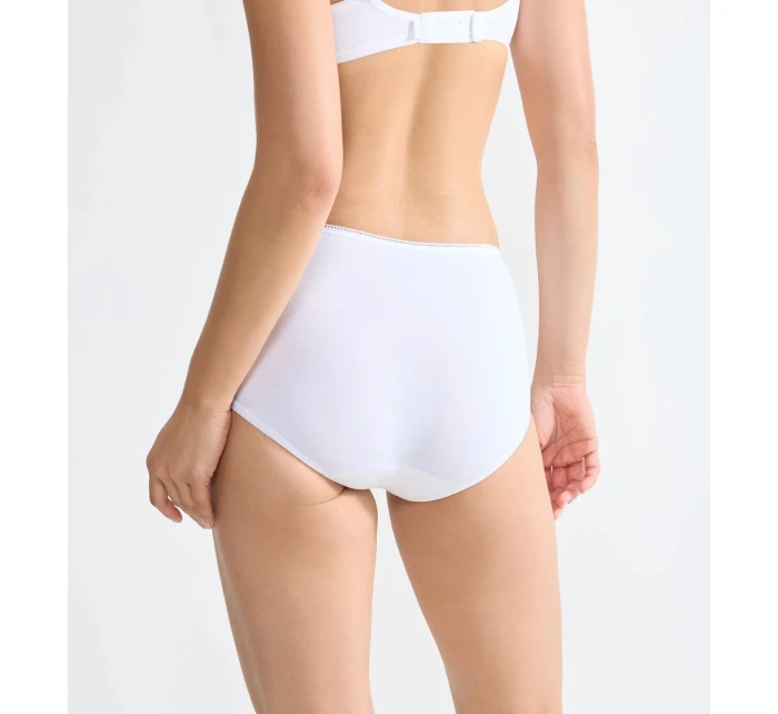Dámské kalhotky Sloggi 24/7 Cotton Midi C3P bílé Dámské kalhotky Sloggi 24/7 Cotton Midi C3P bílé