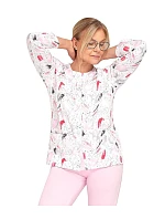 Dámské pyžamo model 15911292 III 202 dł/r 3XL4XL - MARTEL Dámské pyžamo model 15911292 III 202 dł/r 3XL4XL - MARTEL