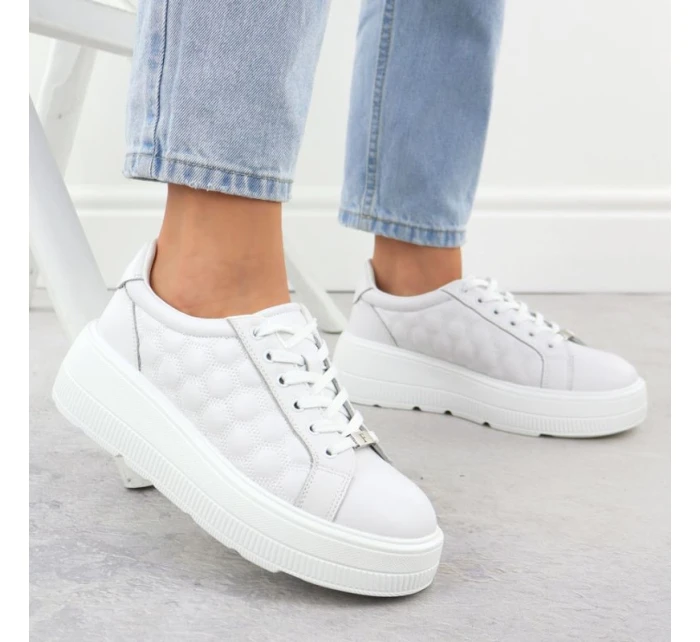 Filippo W DP7285 PAW639B prošívané polobotky na platformě dámské