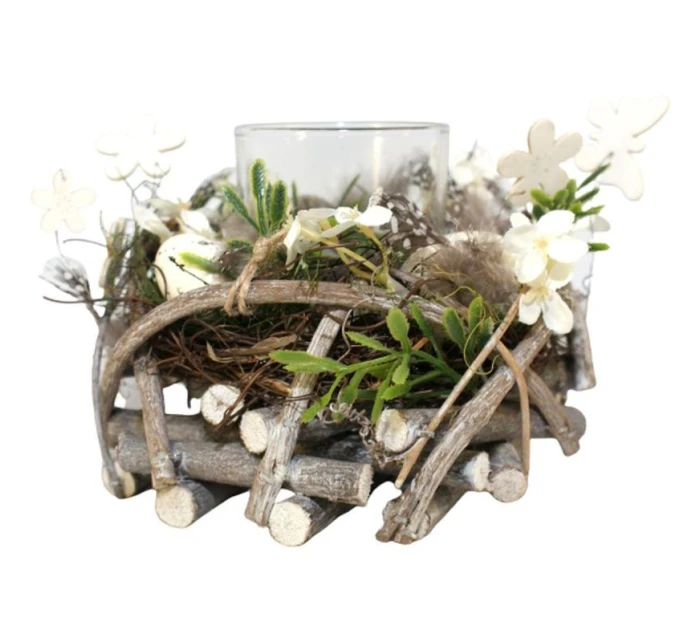 Dekorativní tužkový svícen 16 cm na čajové svítidlo TEA LIGHT