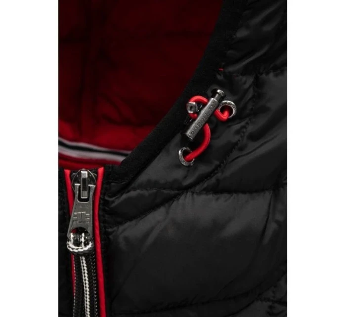 Pit Bull West Coast zimní bunda černá s kapucí model 21927416