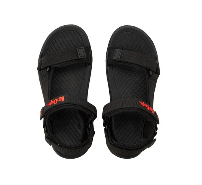 Lee Cooper dámské boty na suchý zip sandály na léto plážové lehké černé dámské