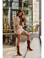 Dámské Kozačky Do  Na Podpatku Zateplené Camel model 21672457 - Boto