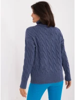 Sweter AT SW model 20459123 ciemny niebieski - FPrice