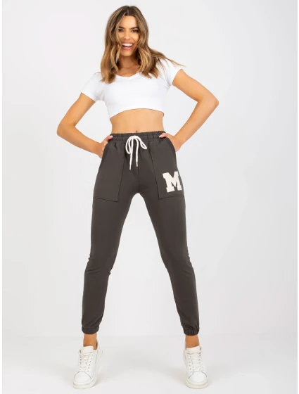 Tepláky RV DR model 17500175 tmavá khaki - FPrice