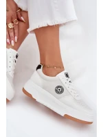 Dámské tenisky na platformě Big Star HI-POLY SYSTEM – bílé Dámské tenisky na platformě Big Star HI-POLY SYSTEM – bílé