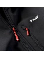 Pánská bunda Caen M 92800282249 Černá s červenou - Hi-Tec Pánská bunda Caen M 92800282249 Černá s červenou - Hi-Tec