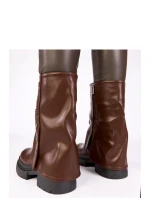 Boty na široké podrážce model 222354 Solea Boty na široké podrážce model 222354 Solea