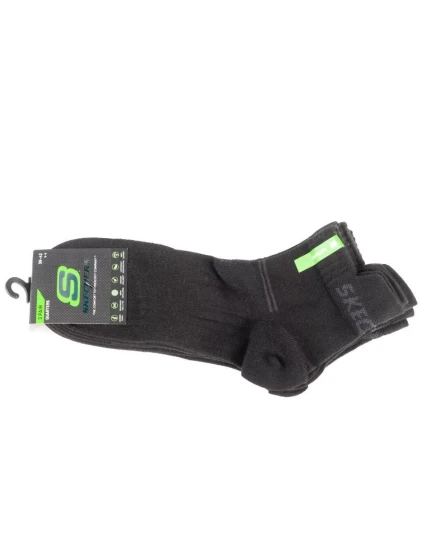 Skechers 3PPK Bamboo Mesh Quarter Socks SK42056-9999 Black 39-42 Skechers 3PPK Bamboo Mesh Quarter Socks SK42056-9999 Black 39-42