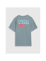 Chlapecké tričko oversize s potiskem 4F 4FJWSS25TTSHM1914-46S Chlapecké tričko oversize s potiskem 4F 4FJWSS25TTSHM1914-46S