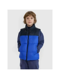4F 4FJWSS25TVJAM208-36S chlapecká péřová bunda bez rukávů se syntetickou výplní