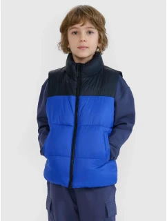 4F 4FJWSS25TVJAM208-36S chlapecká péřová bunda bez rukávů se syntetickou výplní