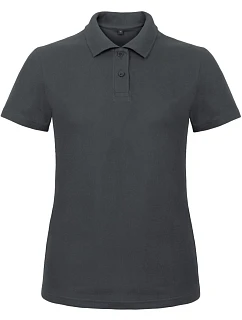 B&C ID.001 /women Dámské piqué polo 01.ID10 anthracite