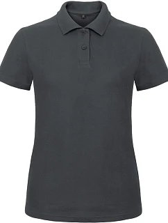 B&C ID.001 /women Dámské piqué polo 01.ID10 anthracite