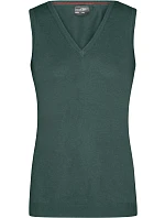 JN 656 Dámská svetrová vesta s výstřihem do V model 22487715 forest green - Daiber JN 656 Dámská svetrová vesta s výstřihem do V model 22487715 forest green - Daiber