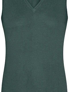 JN 656 Dámská svetrová vesta s výstřihem do V model 22487715 forest green - Daiber