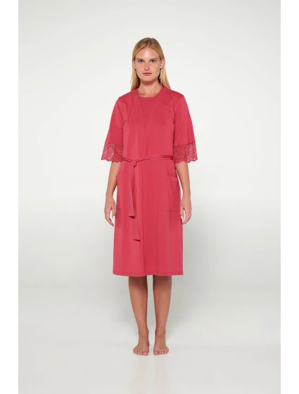 Vamp - Dámský župan s krajkovými detaily 19912 - Vamp