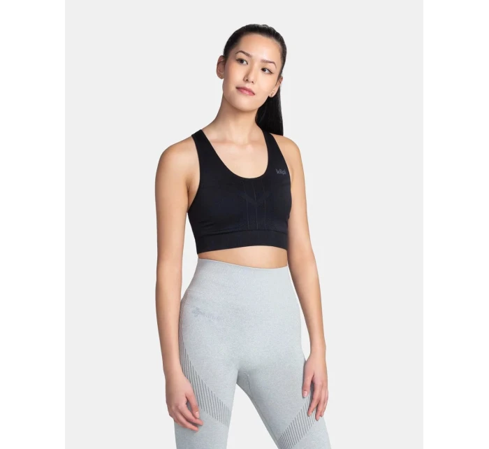 Dámská sportovní podprsenka model 18593258 Černá - Kilpi