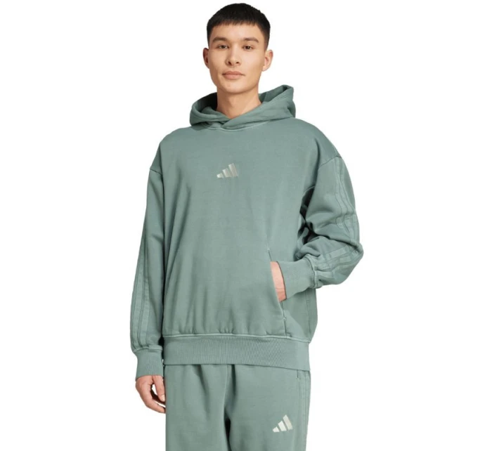 Pánská mikina adidas A SZN W FL HD green JL6538 pánské barvy Pánská mikina adidas A SZN W FL HD green JL6538 pánské barvy