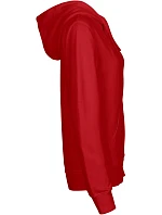 Neutral O 83301 Dámská mikina s kapucí z bio bavlny 77.8331 red