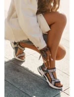 Dámské sandály na suchý zip model 21694727 - D.Franklin