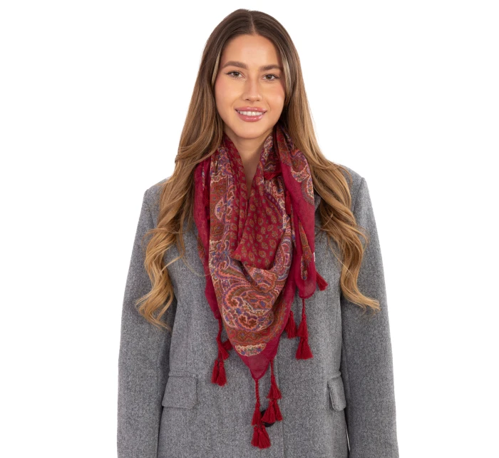 Chustka AT CH ENEC model 21309844 bordowy - FPrice Chustka AT CH ENEC model 21309844 bordowy - FPrice