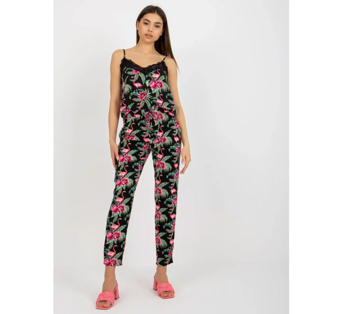 Kalhoty D73770M61869J vícebarevné Kalhoty D73770M61869J vícebarevné