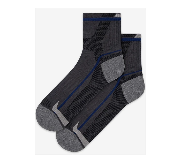 Skarpetki męskie wzorowane krótkie Ag+ model 22035764 - Gatta