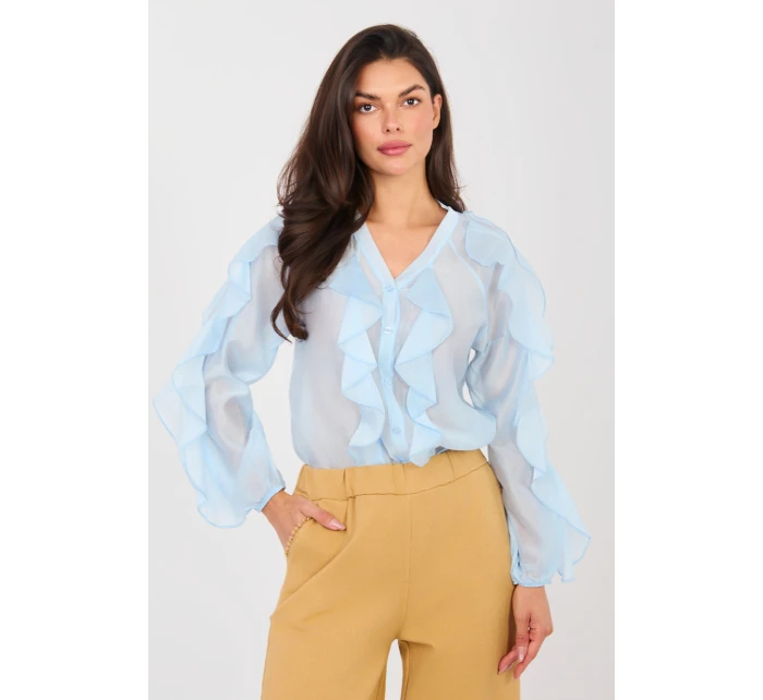 Košile s dlouhým rukávem model 224142 Factory Price Košile s dlouhým rukávem model 224142 Factory Price