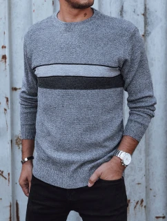 Pánský šedý svetr Dstreet model 21979380 - FashionStreet