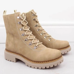 W béžové zateplené model 20493057 - Rieker