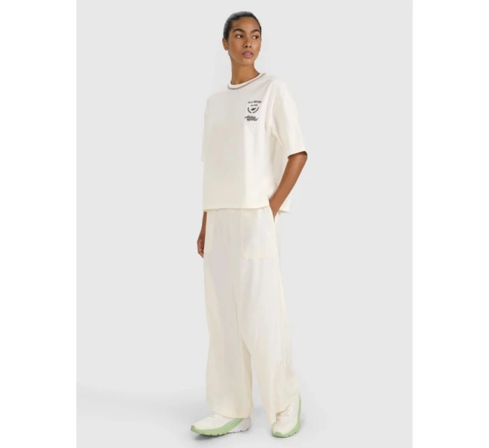 Dámské tričko oversize s potiskem model 21882739 - 4F