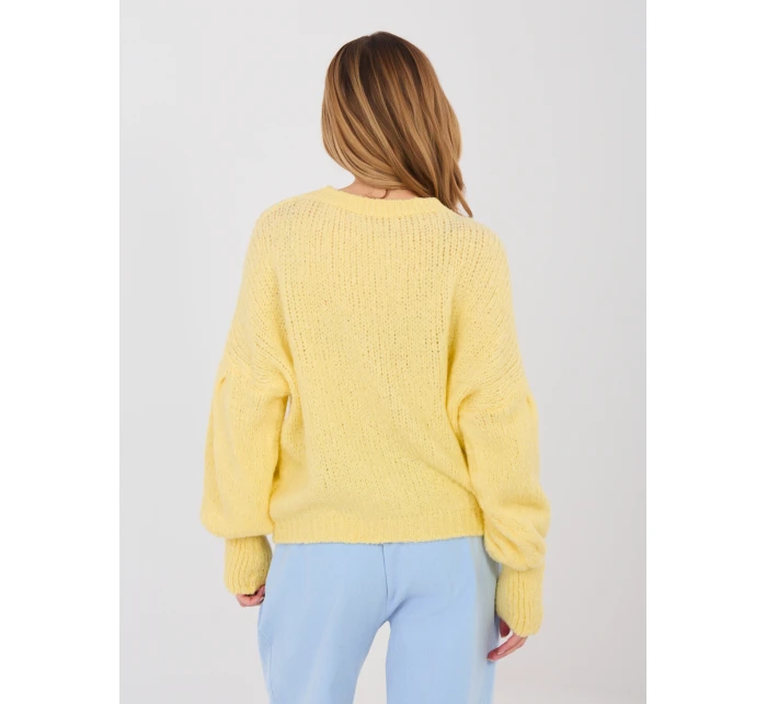 Jumper MI SW 0302.18 světle žlutý