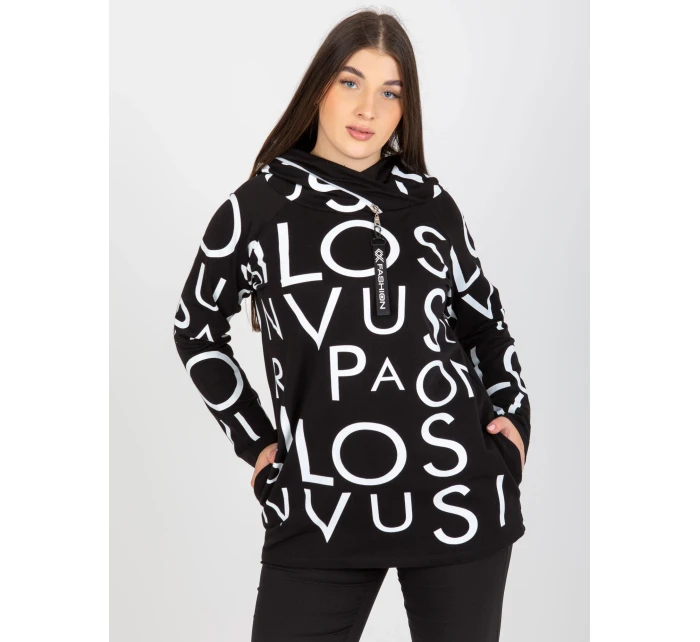 Dámská mikina RV BL 5056 1.95 černá Dámská mikina RV BL 5056 1.95 černá